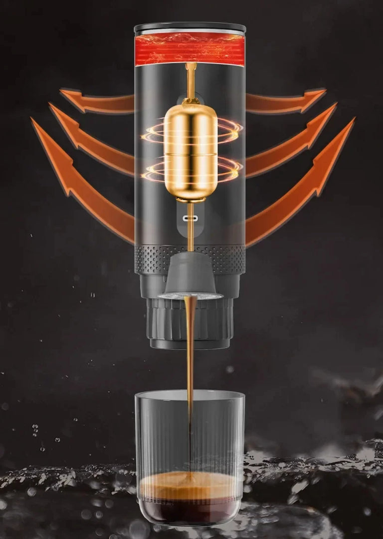 Cafeteira Portátil 3 em 1 Sem Fio